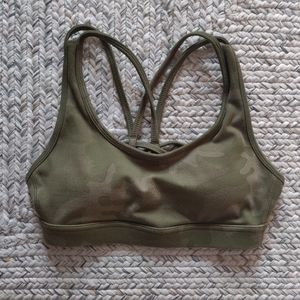 P'tula mystique Sarita sports bra, green, small